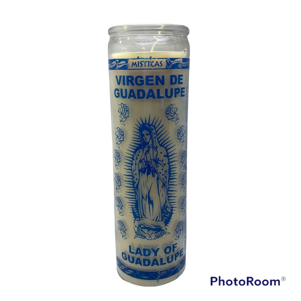 Lady of Guadalupe 7 days candle/ vela virgen de Guadalupe 7 dias